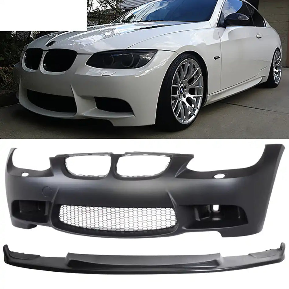 2007-2010 BMW E92 E93 M3 Style Front Bumper & Air Duct & H Front Lip