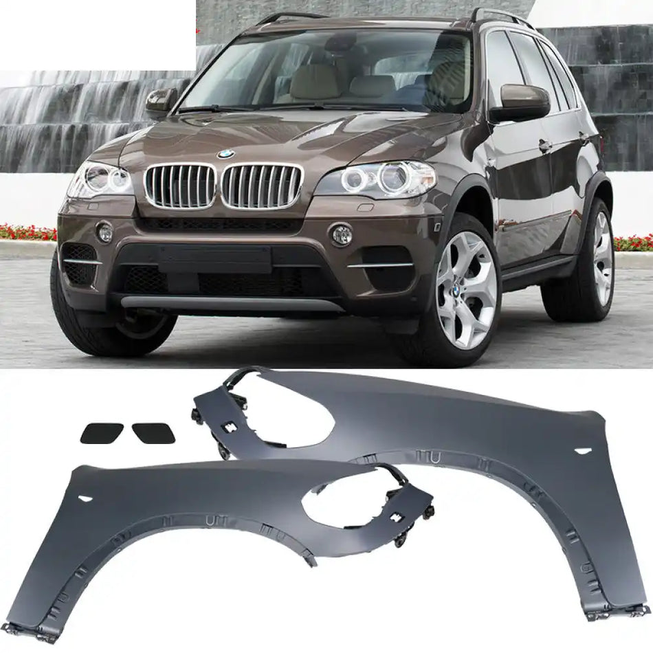 2007-2010 E70 Pre-LCI X5M Front Bumper Cover Conversion + Fender PP