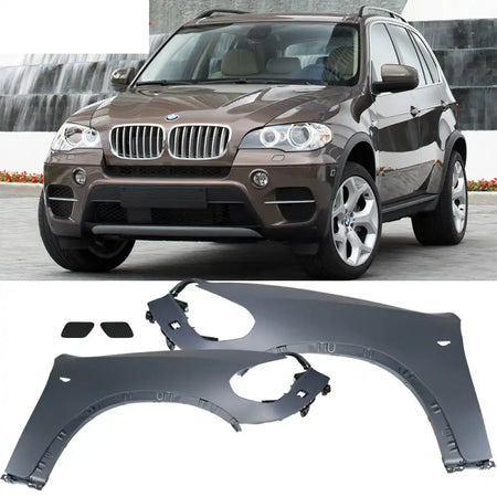 2007-2010 E70 Pre-LCI X5M Front Bumper Cover Conversion + Fender PP