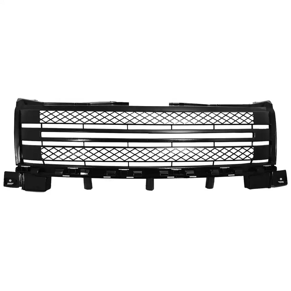 2007-2010 Ford Edge Horizontal Bar W/Mesh Style Chrome Front Grille