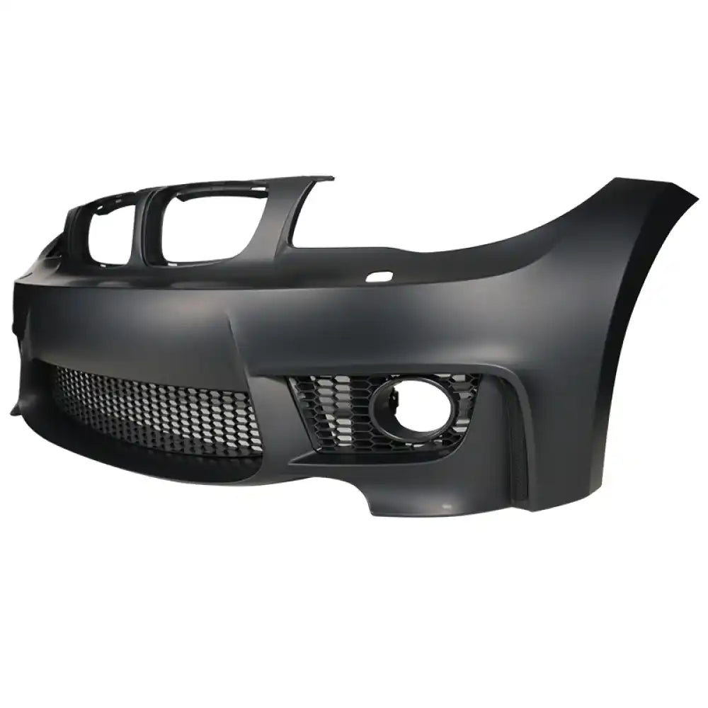 2007-2013 BMW 1 Series E82 1M Style Black Front Bumper Conversion PP