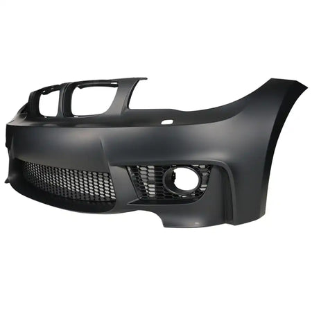 2007-2013 BMW 1 Series E82 1M Style Black Front Bumper Conversion PP