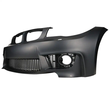 2007-2013 BMW 1 Series E82 1M Style Black Front Bumper Conversion PP