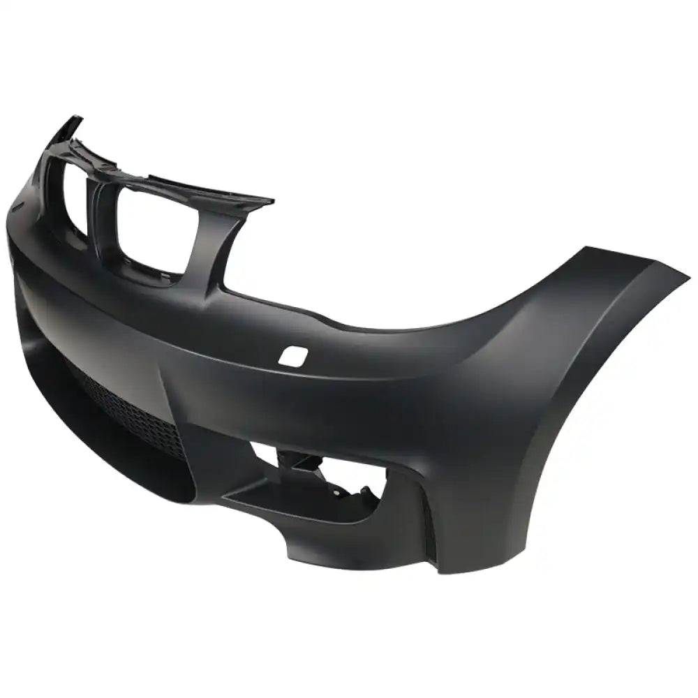 2007-2013 BMW 1 Series E82 1M Style Black Front Bumper Conversion PP
