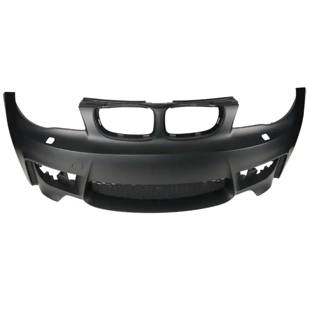 2007-2013 BMW 1 Series E82 1M Style Black Front Bumper Conversion PP