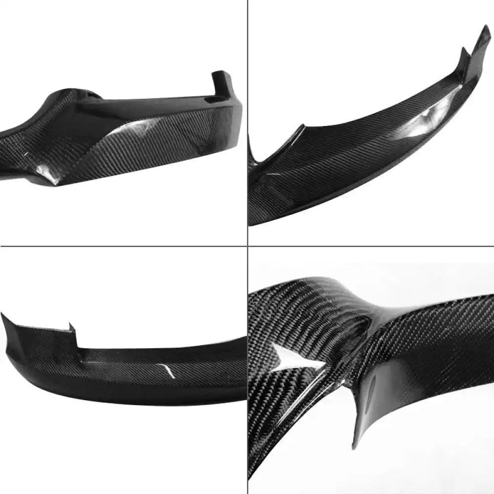 2007-2013 BMW 1 Series E82 M Sport HT Front Bumper Lip Carbon Fiber