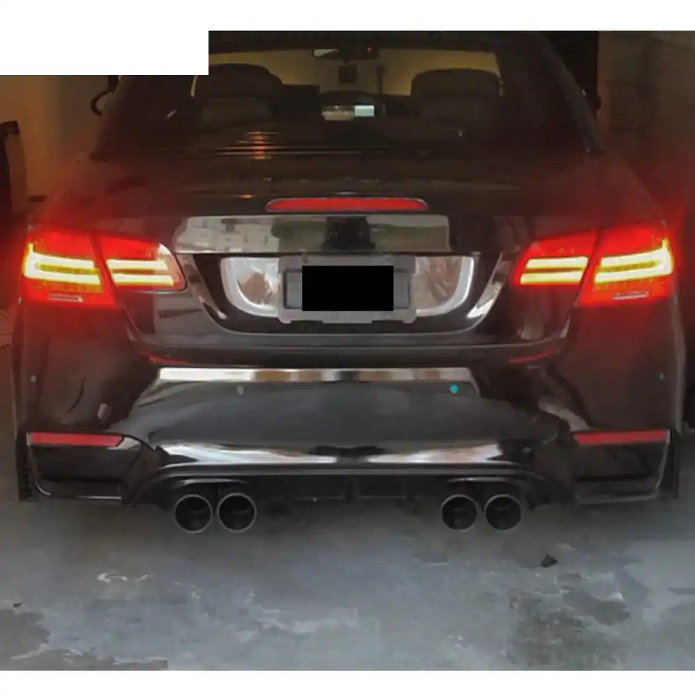 2007-2013 BMW E92 2Dr M4 Style Unpainted Rear Bumper Cover Conversion