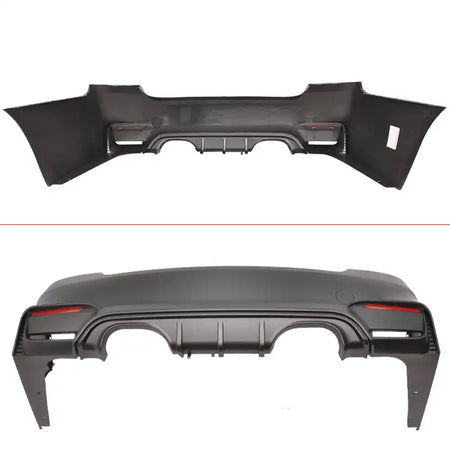 2007-2013 BMW E92 2Dr M4 Style Unpainted Rear Bumper Cover Conversion