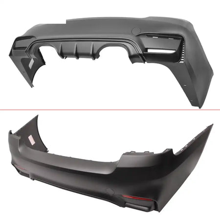 2007-2013 BMW E92 2Dr M4 Style Unpainted Rear Bumper Cover Conversion