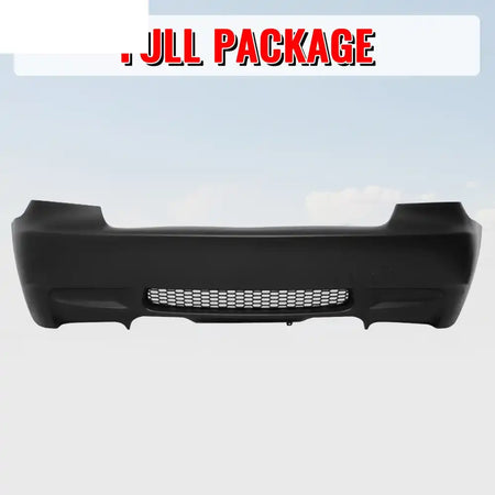 2007-2013 BMW E92 3-Series Coupe 2Dr M3 Style Rear Bumper Cover PP Unpainted Black
