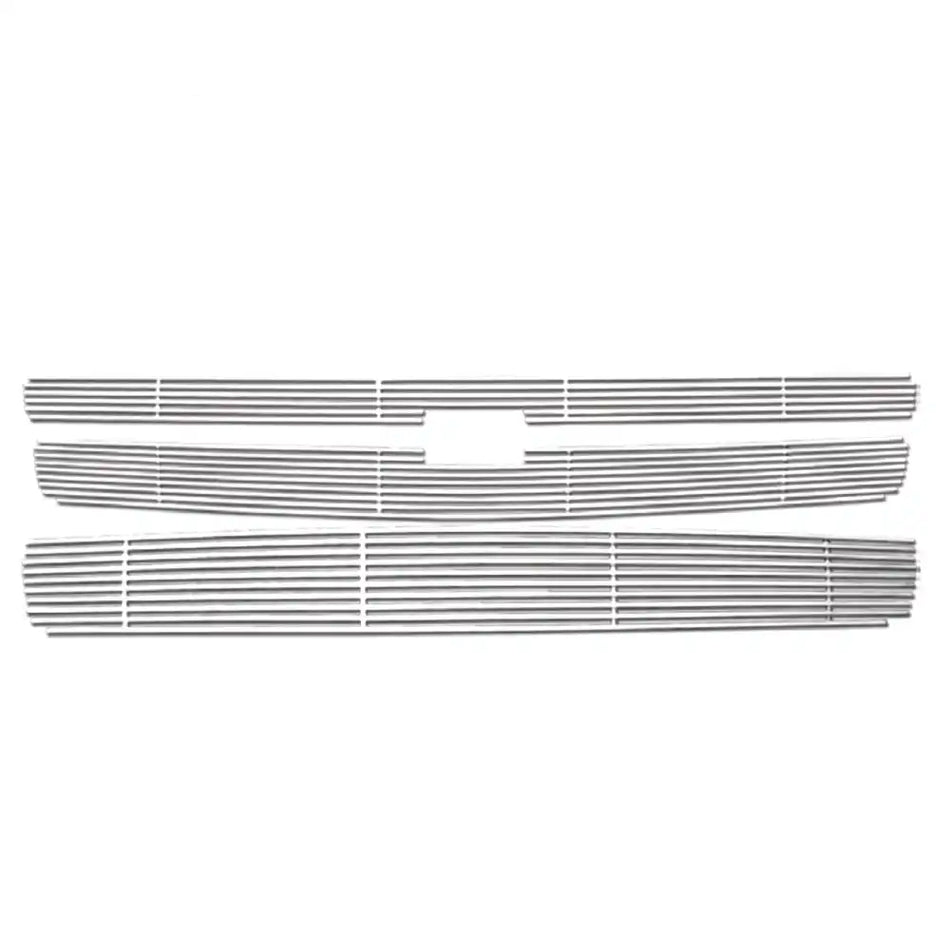 2007-2013 Chevy Silverado 1500 Billet Style Lower Grille Insert Chrome
