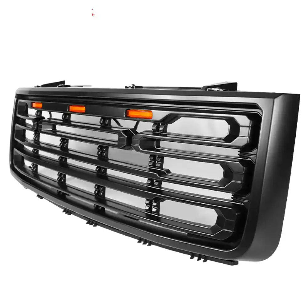2007-2013 GMC Sierra 1500 Front Bumper Hood Grille Guard Grill
