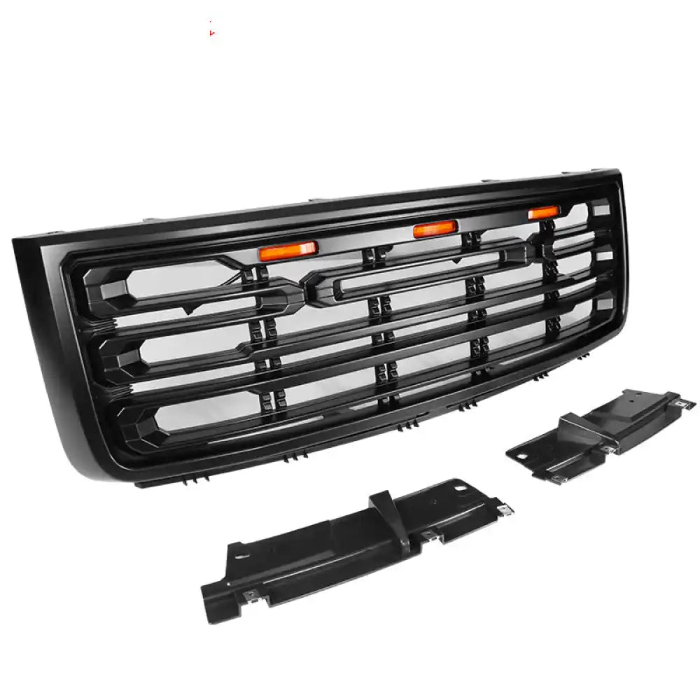 2007-2013 GMC Sierra 1500 Front Bumper Hood Grille Guard Grill