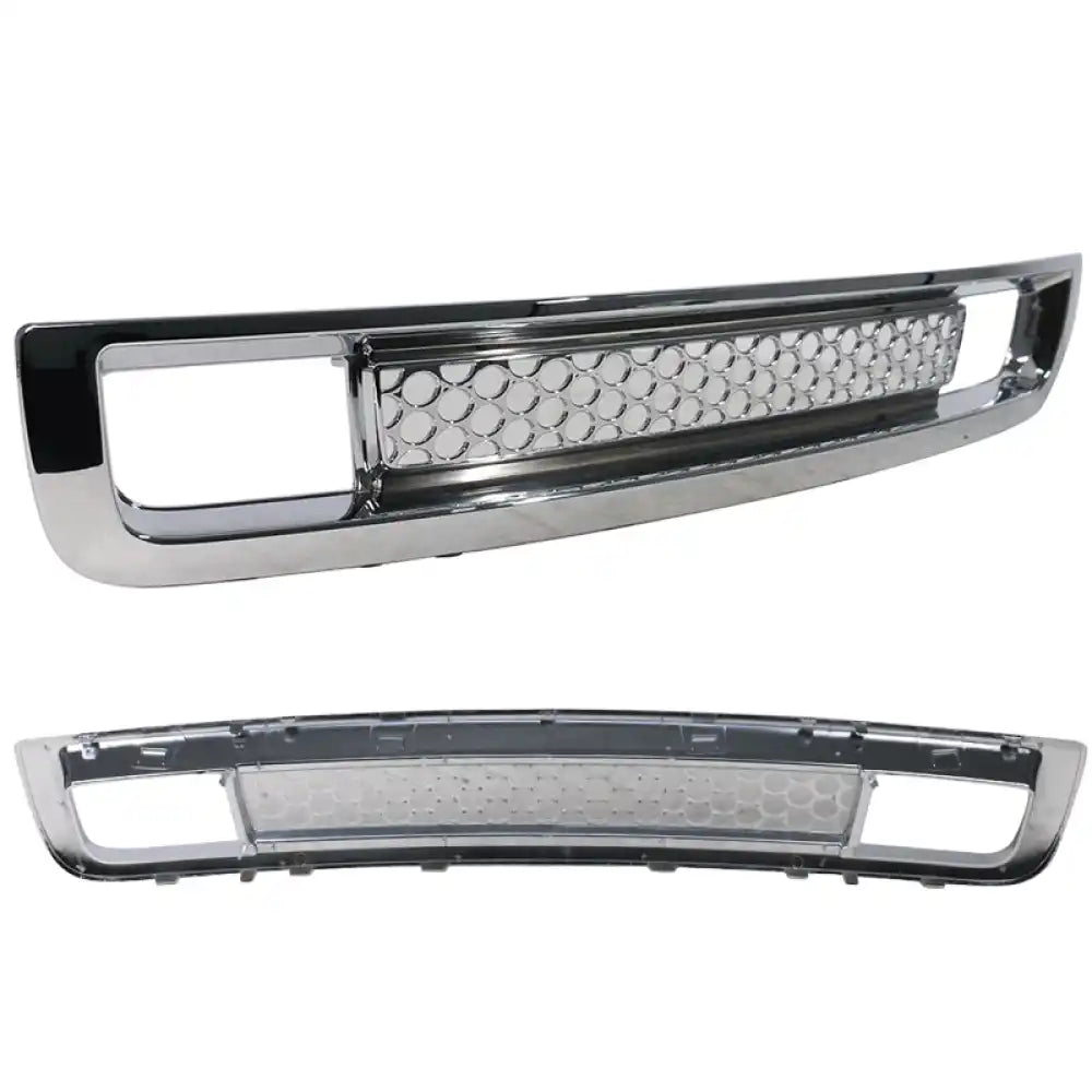 2007-2013 GMC Sierra 1500 Front Lower Grille Guards Bumper Grill ABS