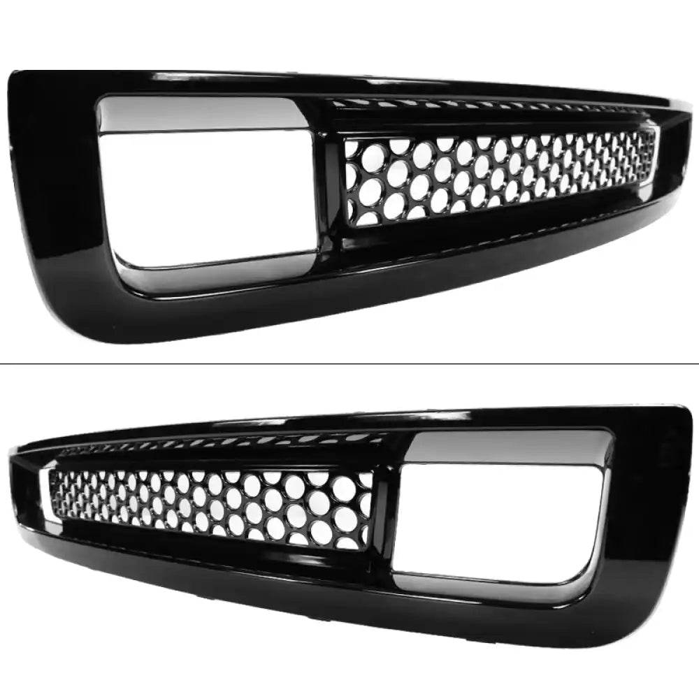2007-2013 GMC Sierra 1500 Front Lower Grille Guards Bumper Grill ABS