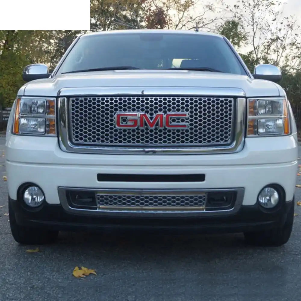 2007-2013 GMC Sierra 1500 Front Lower Grille Guards Bumper Grill ABS