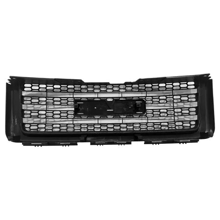2007-2013 Sierra 1500 11-13 HD Denali Matte Black Front Upper Grille