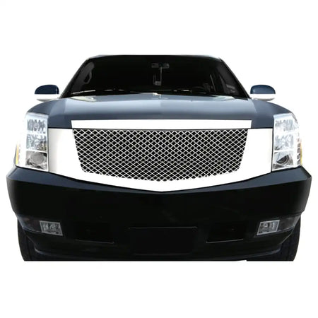 2007-2014 Cadillac Escalade Mesh Style Front Bumper Grille Chrome ABS