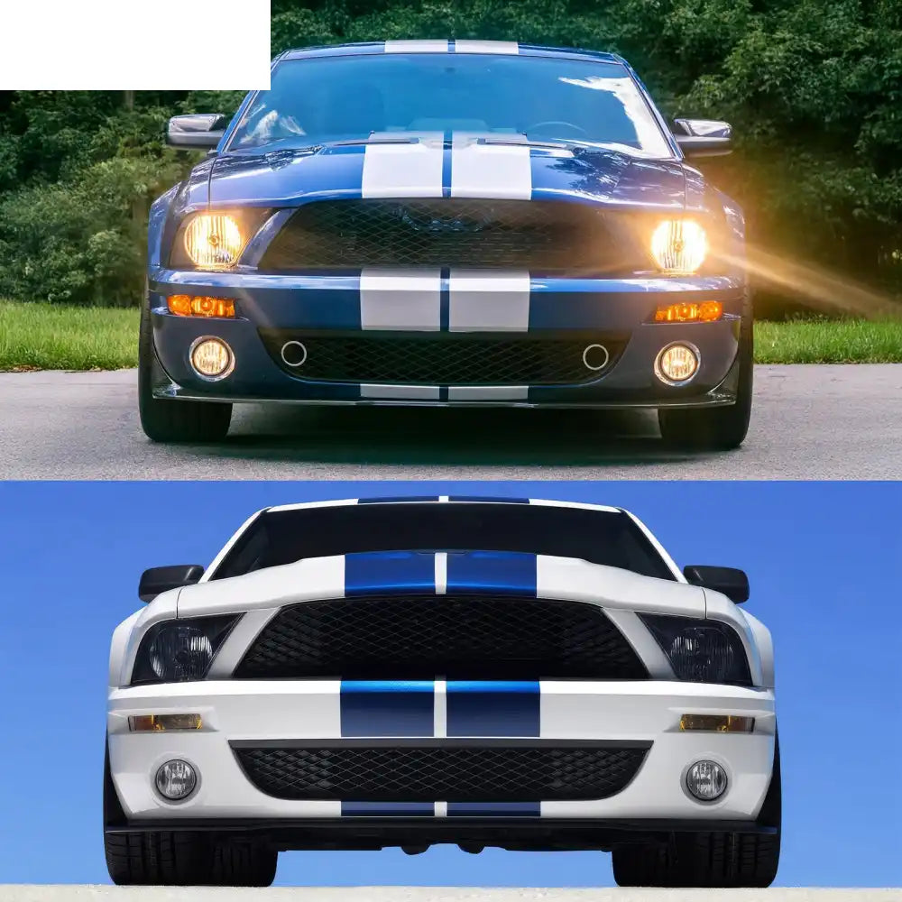 2007-2014 Ford Mustang GT500 OE Style Front Bumper Fog Lights Lamp 2PC