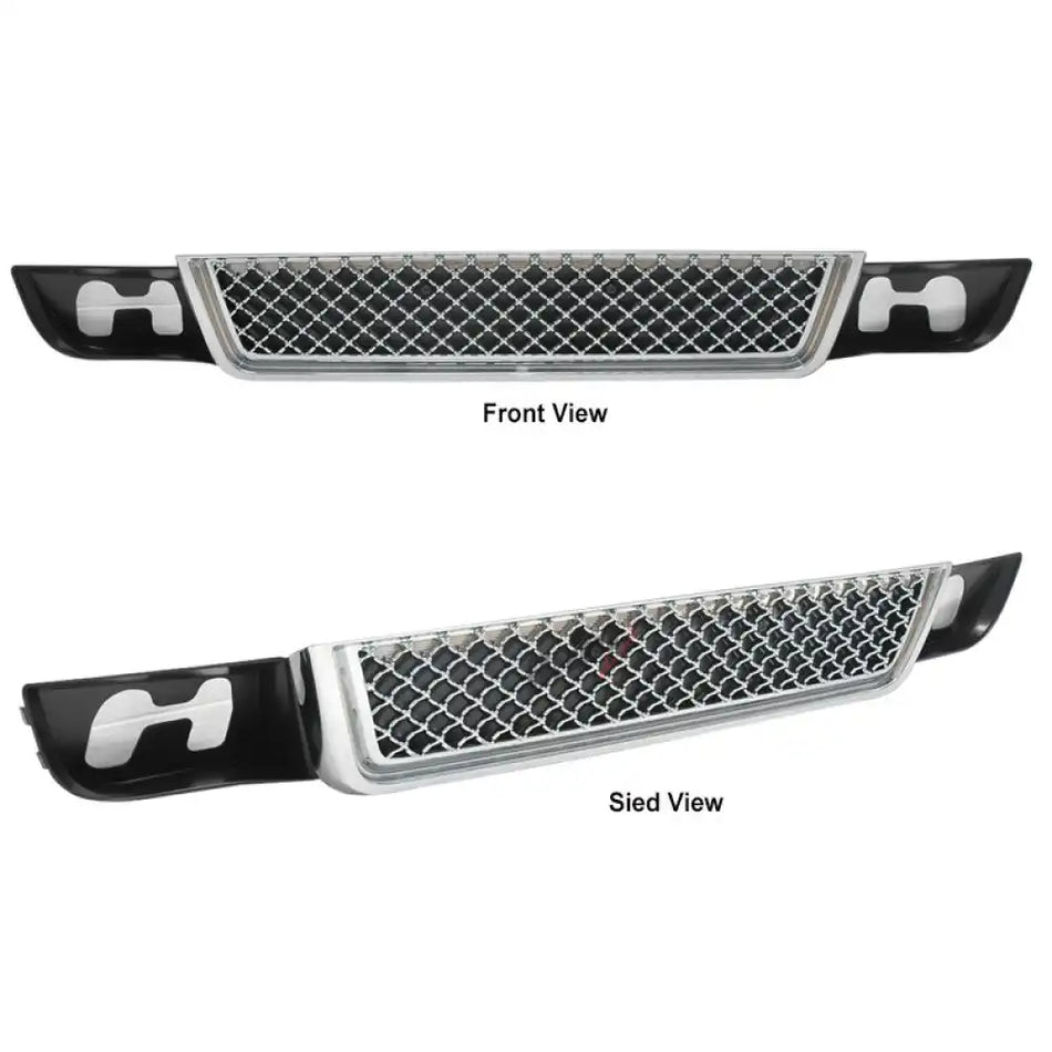 2007-2014 GMC Yukon XL 1500 Denali Chrome Front Lower Bumper Grill