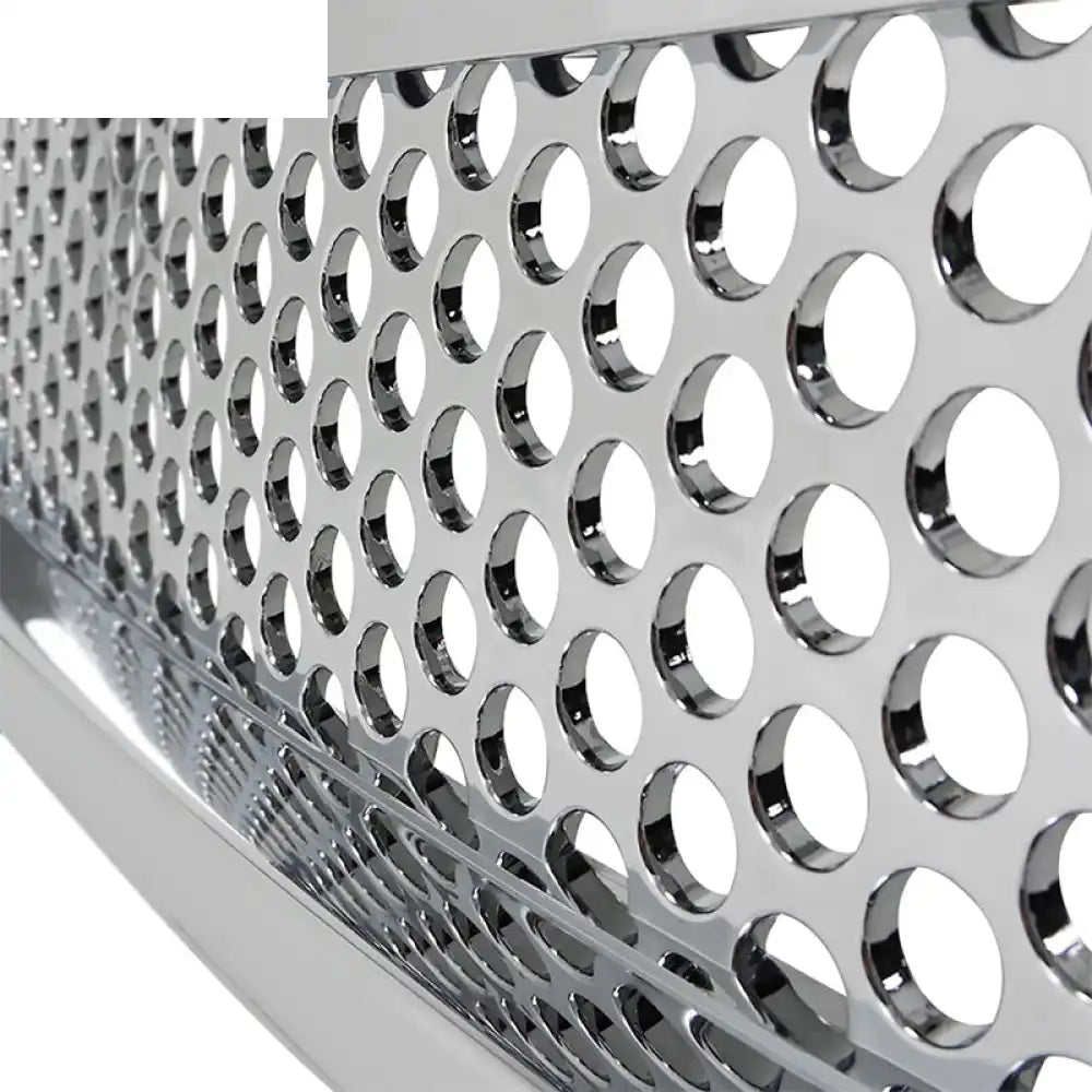 2007-2014 Yukon Denali SLE SLT Round Hole Mesh Chrome Front Grill ABS