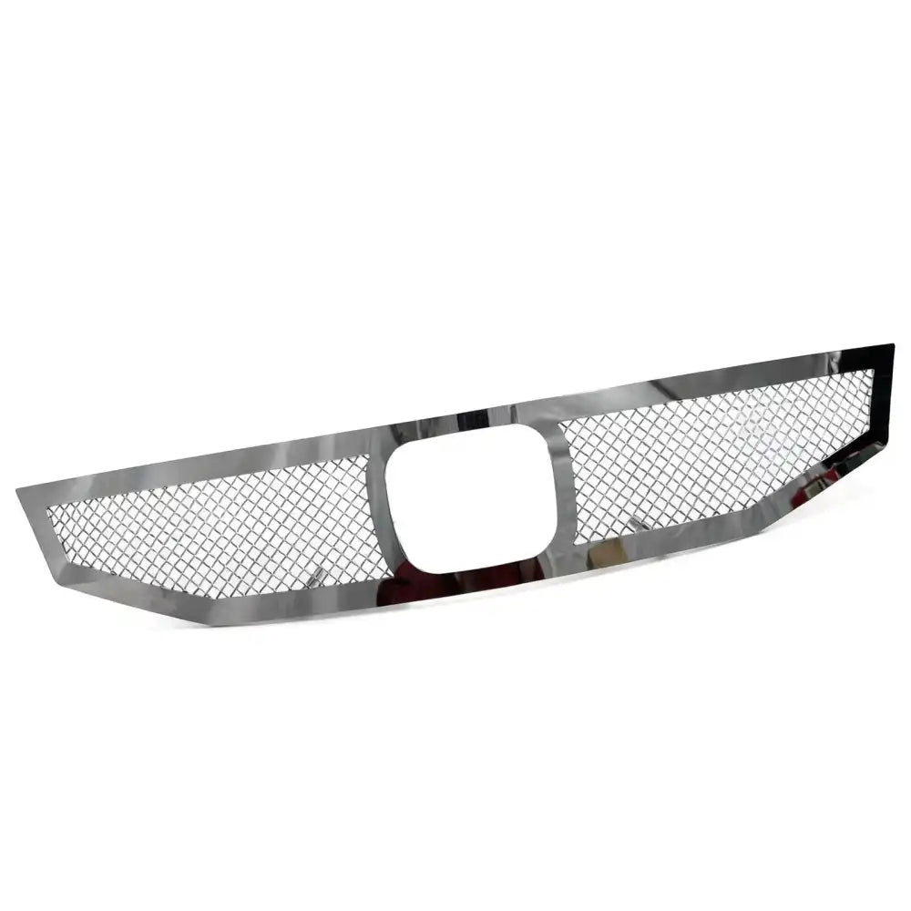 2008-2010 Honda Accord Chrome Front Bumper Upper Grille