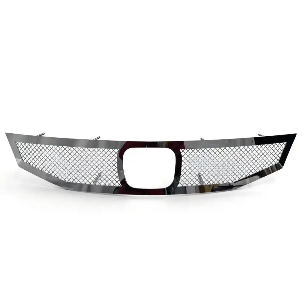 2008-2010 Honda Accord Chrome Front Bumper Upper Grille