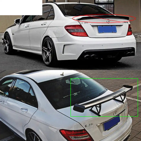 2008-2011 Benz W204 Black-Series Conversion Front Rear BodyKit PP