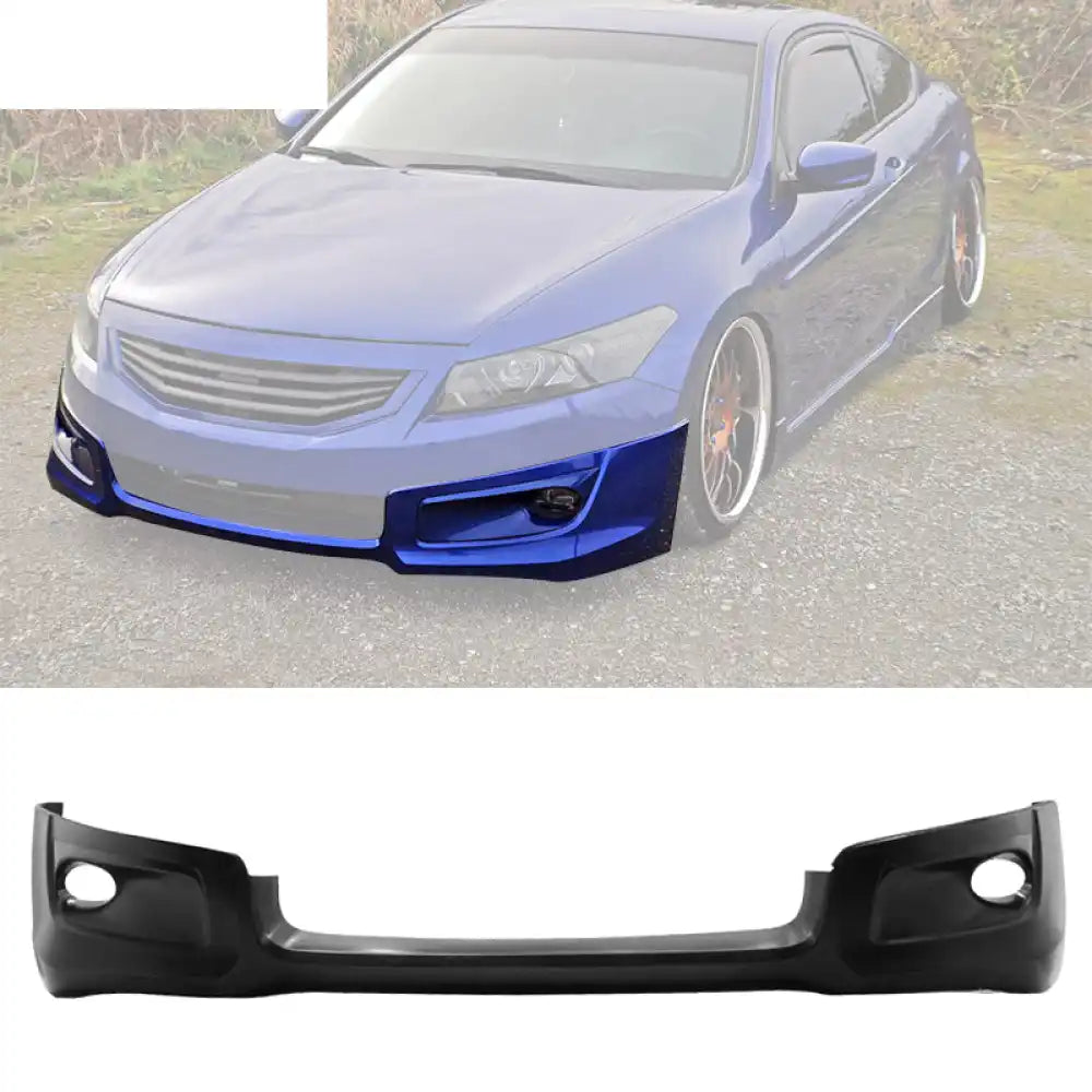 2008-2012 Honda Accord 2Dr Front Lip Spoiler HFP Style PU