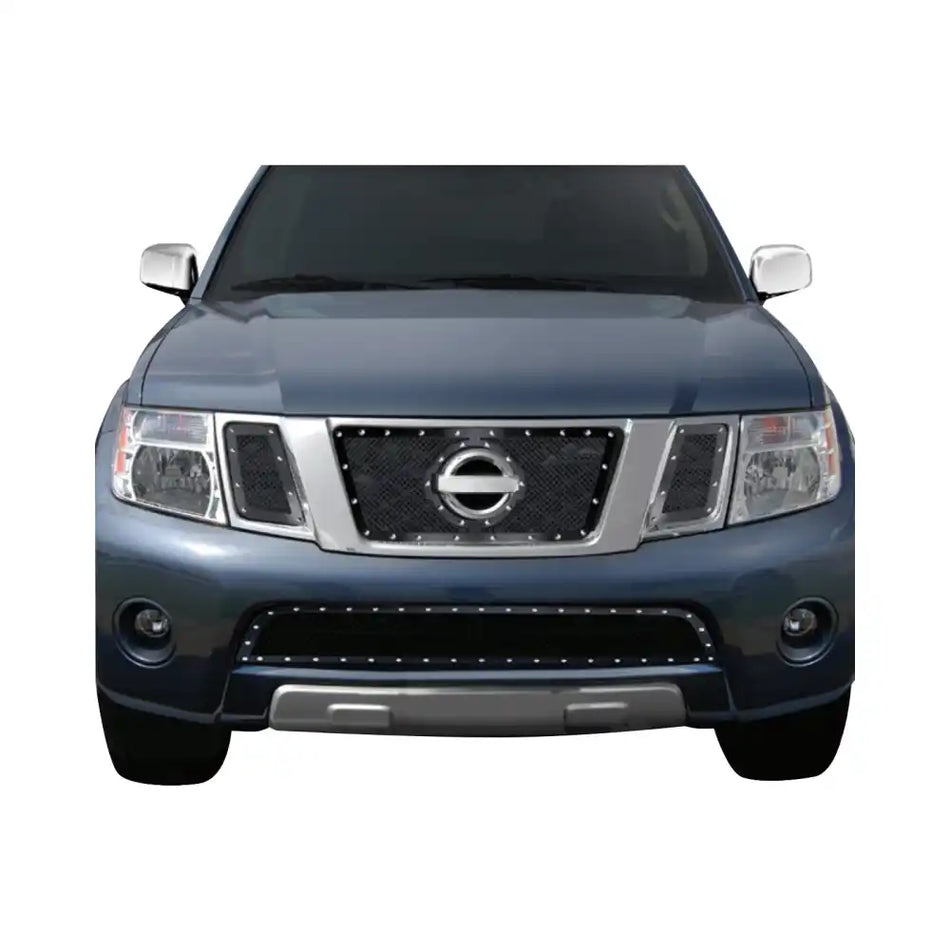 2008-2012 Nissan Pathfinder Perimeter Woven 3PCS Front Grille Inserts