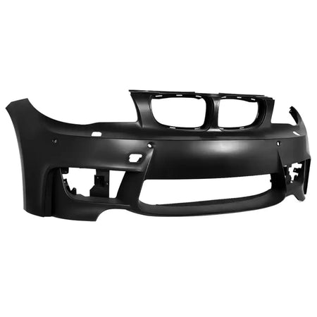 2008-2013 BMW 1-Series E82 E88 1M Matte Black Front Bumper Cover PP