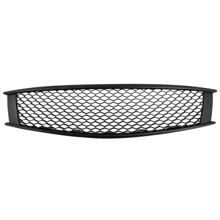2008-2013 Infiniti G37 Coupe & 2014-2015 Q60 Honeycomb Style Front Bumper Upper Grille Replacement Matte Black ABS