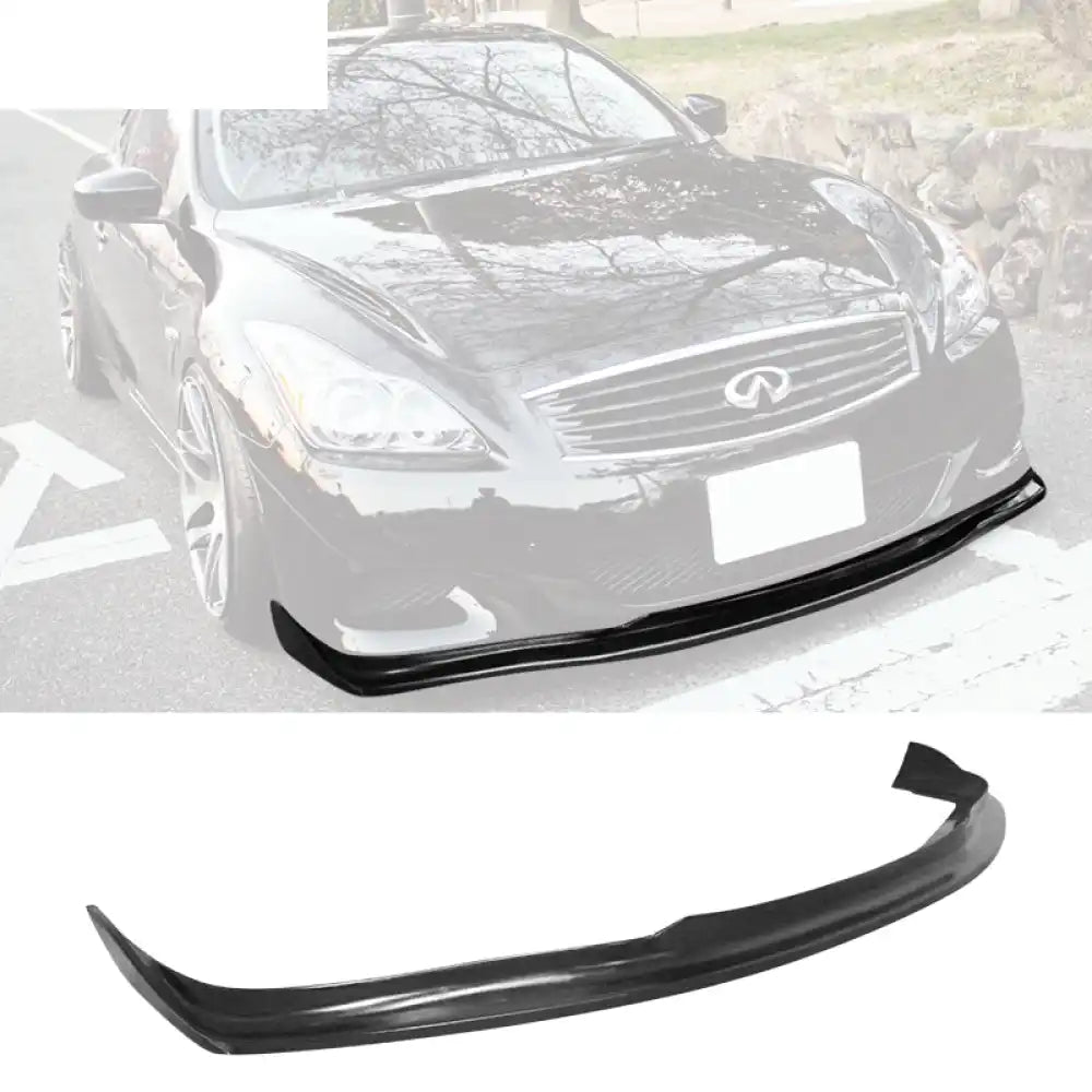 2008-2014 Infiniti G37 Coupe & Q60 EVO Style Front Bumper Lip