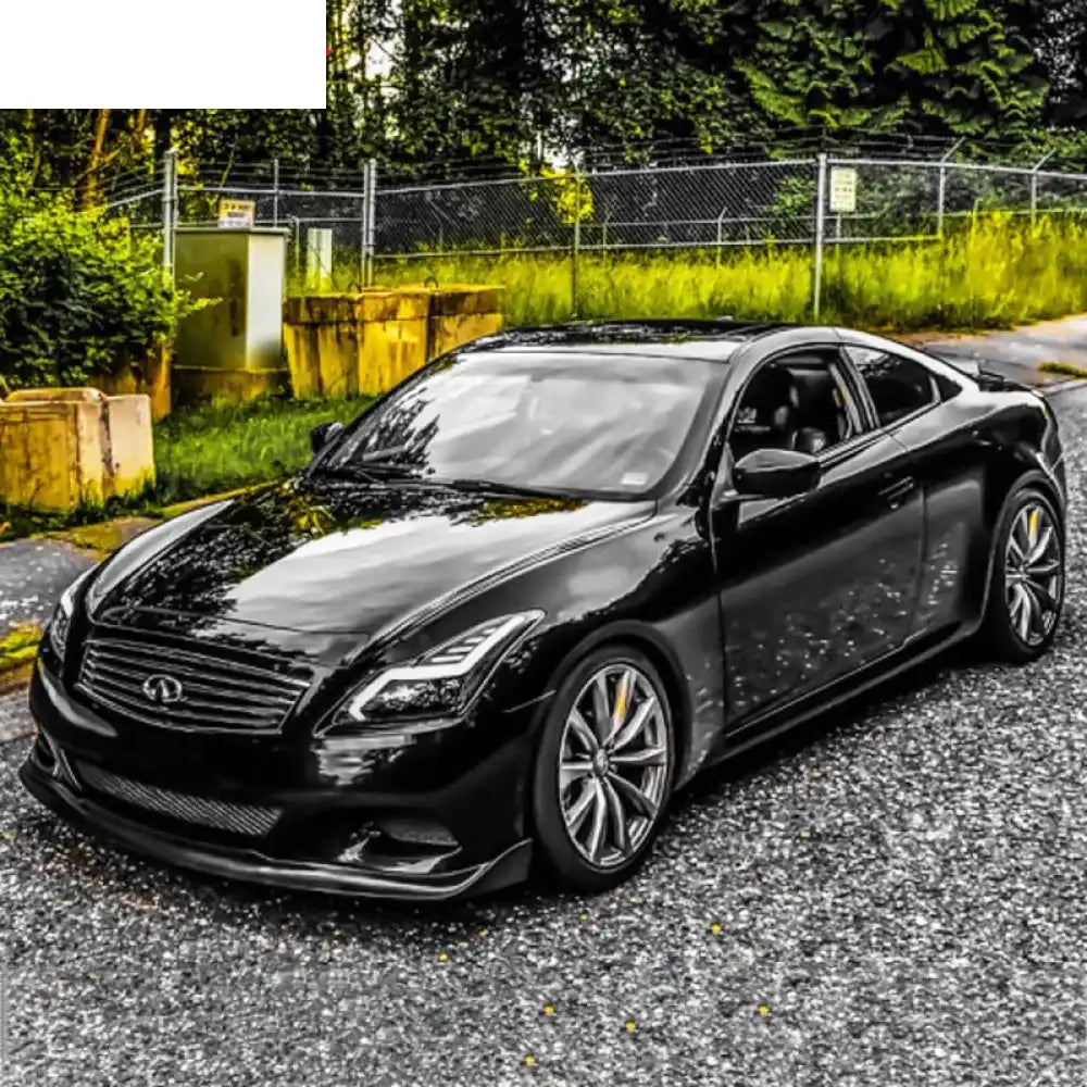 2008-2014 Infiniti G37 Coupe & Q60 EVO Style Front Bumper Lip