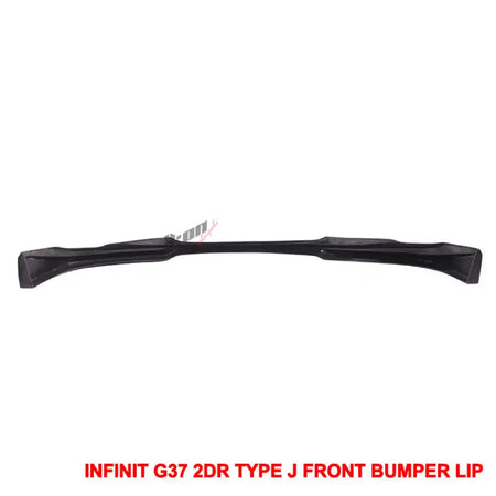 2008-2014 Infiniti G37 Coupe Q60 J Style Unpainted Front Bumper Lip PU