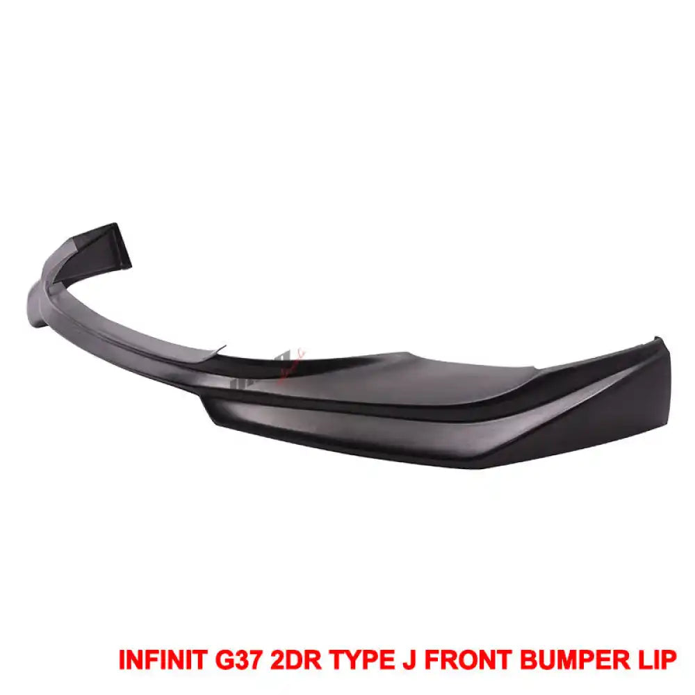 2008-2014 Infiniti G37 Coupe Q60 J Style Unpainted Front Bumper Lip PU