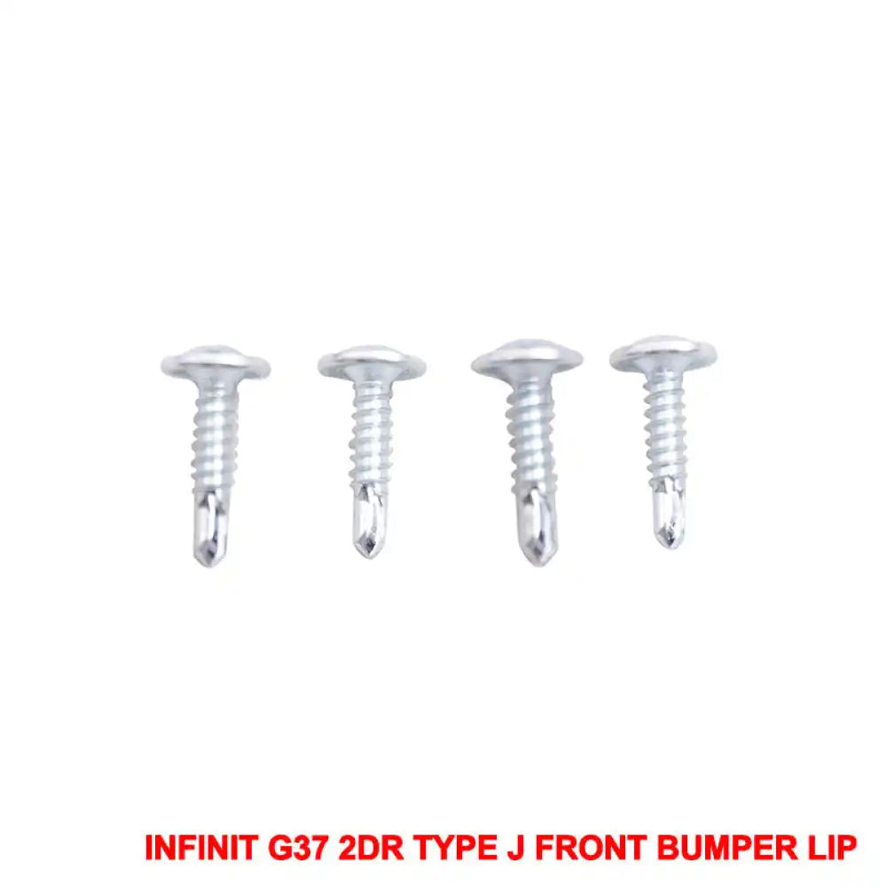 2008-2014 Infiniti G37 Coupe Q60 J Style Unpainted Front Bumper Lip PU