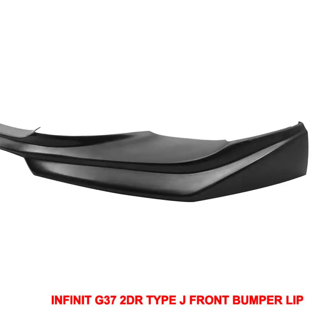 2008-2014 Infiniti G37 Coupe Q60 J Style Unpainted Front Bumper Lip PU