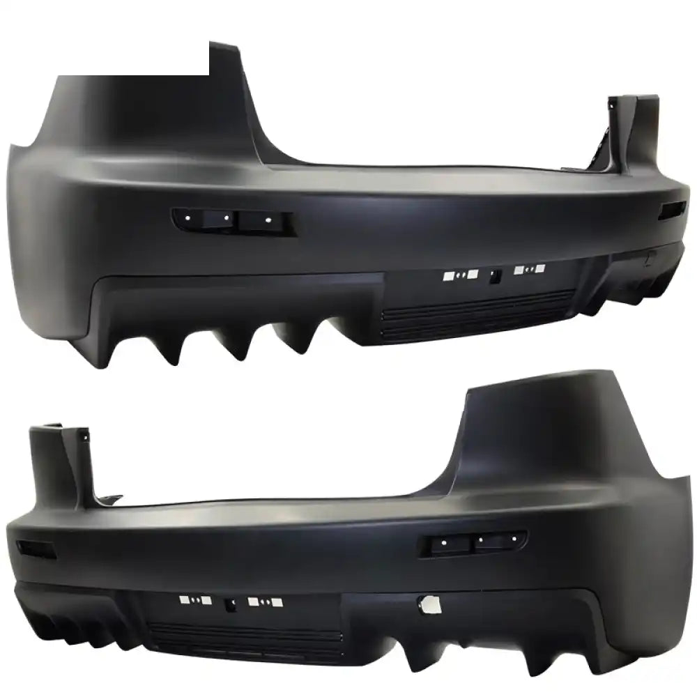 2008-2015 Mitsubishi Lancer EVO 1 Outlet Rear Bumper Conversion PP
