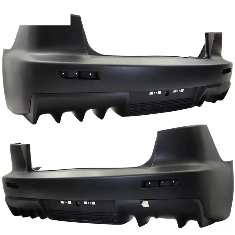 2008-2015 Mitsubishi Lancer EVO 1 Outlet Rear Bumper Conversion PP