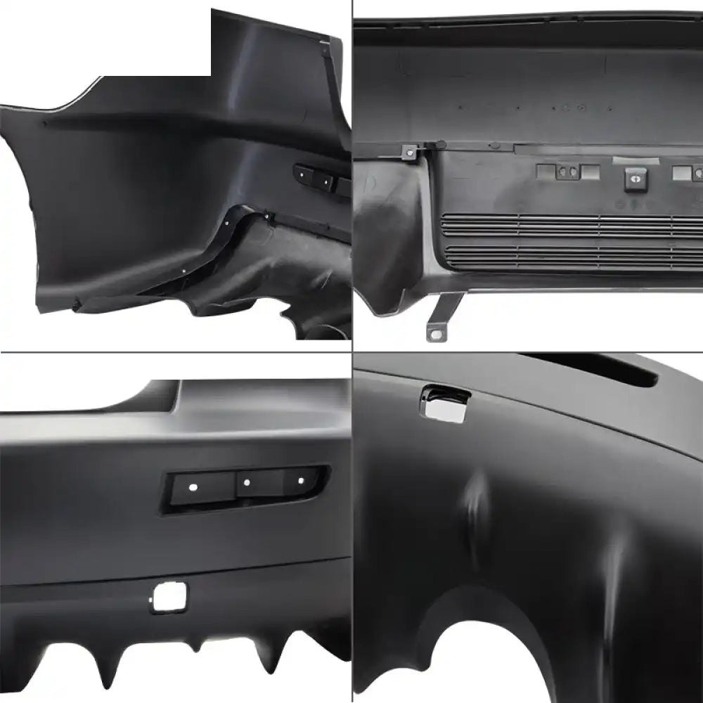 2008-2015 Mitsubishi Lancer EVO 1 Outlet Rear Bumper Conversion PP