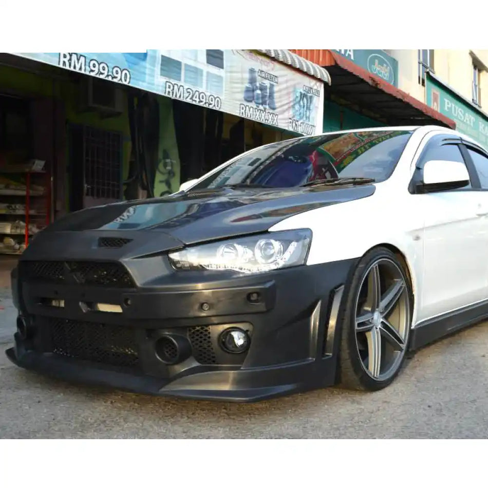 2008-2015 Mitsubishi Lancer FQ FQ440 Front Bumper Cover Conversion PP