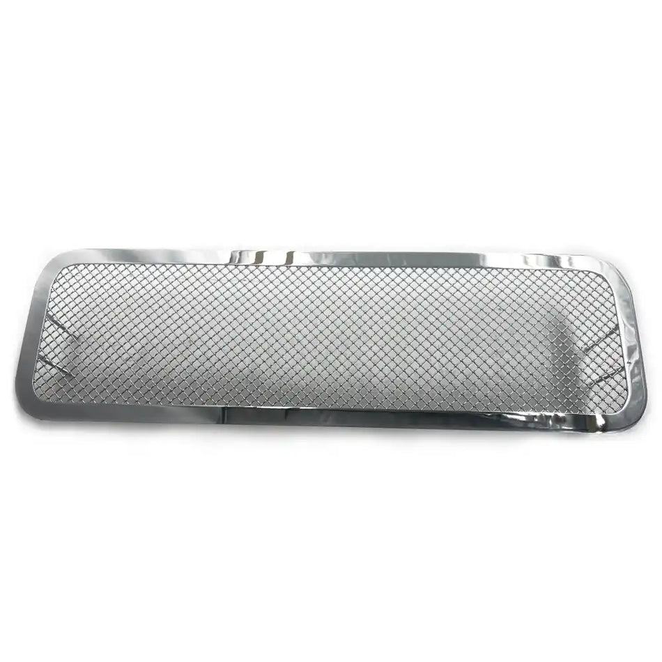 2008-2015 Nissan Titan Armada Mesh Style Chrome Front Lower Grille Black
