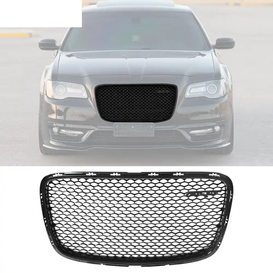 2008Ã¢2010 Subaru Impreza WRX Hatchback OE Style Front Grille ABS Replacement Gloss Black