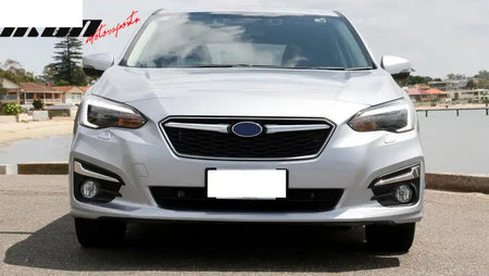 2008Ã¢2010 Subaru Impreza WRX Hatchback OE Style Front Grille ABS Replacement Gray W/ Chrome