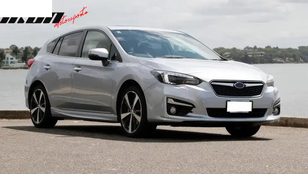 2008Ã¢2010 Subaru Impreza WRX Hatchback OE Style Front Grille ABS Replacement Gray W/ Chrome
