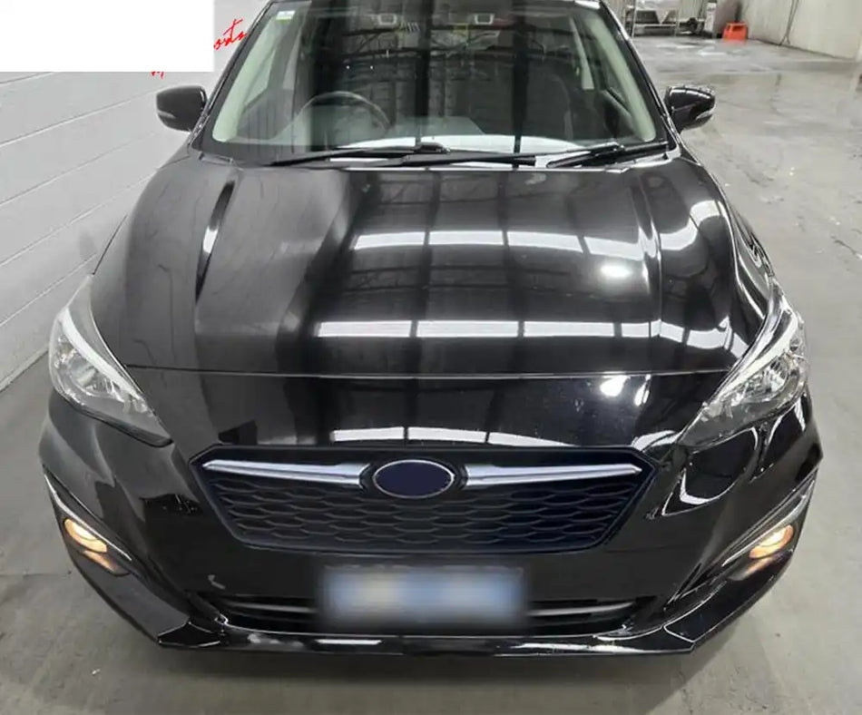 2008Ã¢2010 Subaru Impreza WRX Hatchback OE Style Front Grille ABS Replacement Gray W/ Chrome