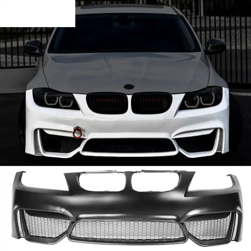 2009-2011 BMW E90 E91 3 Series Sedan Wagon M4 Style Front Bumper PP