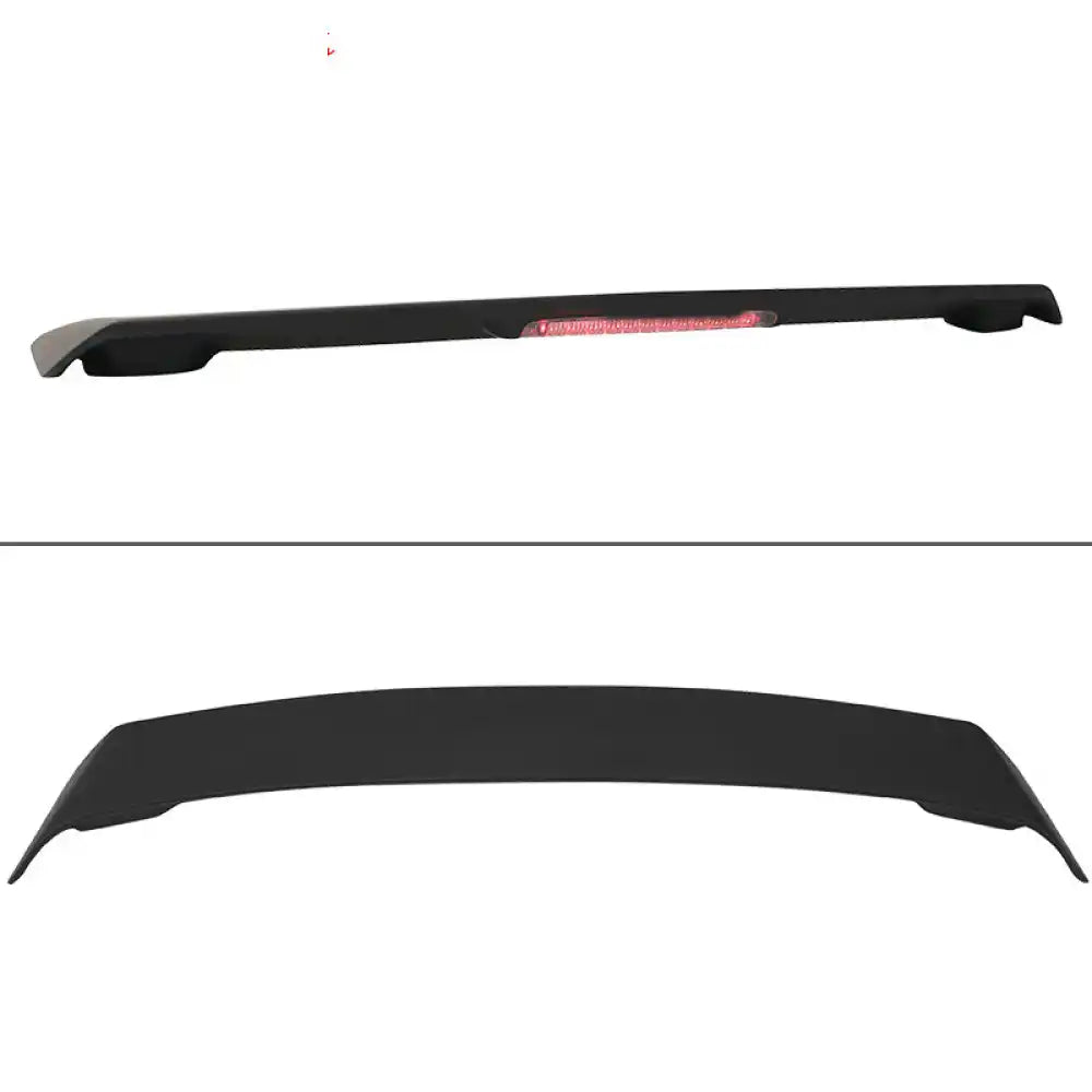 2009-2011 Corolla S LE XLE Black Rear Spoiler Wing LED Brake Lamp ABS