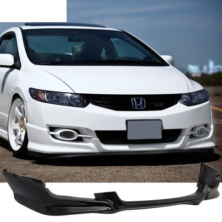 2009-2011 Honda Civic 2Dr Coupe HFP Style Front Lip Spolier PU Painted Crystal Black Pearl #NH731P